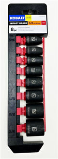 8pc Kobalt Impact Grade Socket Set