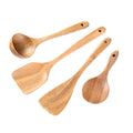 Effortless Flipping And Mixing With Wooden Spoon Set And Cooking