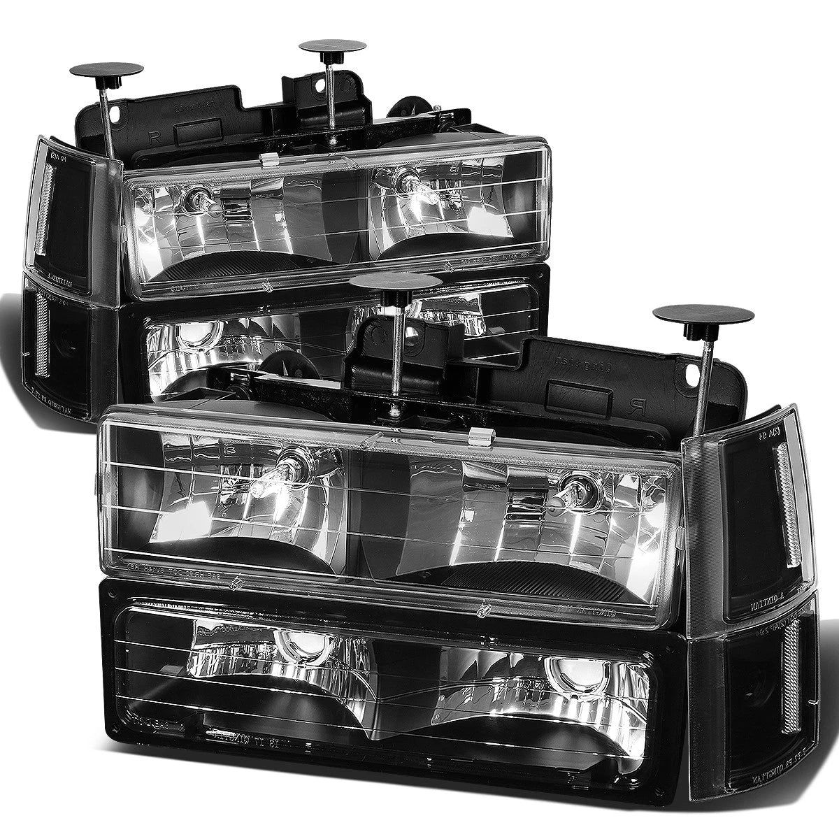For 1994-2000 Gmc C/k Pickup Gmt400 Black Housing | Built Supply Co