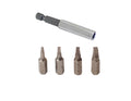 6.3x25mm Square Recess/Robertson Impact Screwdriver Bits:S0,1,2,3+Bits