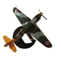 14cm Diecast Alloy 1/72 France Dewoitine D.520 Fighter Aircraft Model