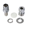 Cb Antenna Stud Mount Adapter 3/8"x24 To So-239 Uhf Female For Jeep