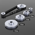Aluminum V Belt Pulley for 6mm Round Belts