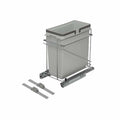 Salice 12" Soft Close Heavy Duty Recycle Waste Trash Pull Out Gray