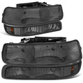 For 1999-2002 Chevy Silverado Smoked Housing Amber | Built Supply Co