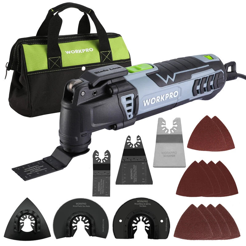 Workpro Oscillating Multi-tool Kit 3.0amp Corded | Built Supply Co