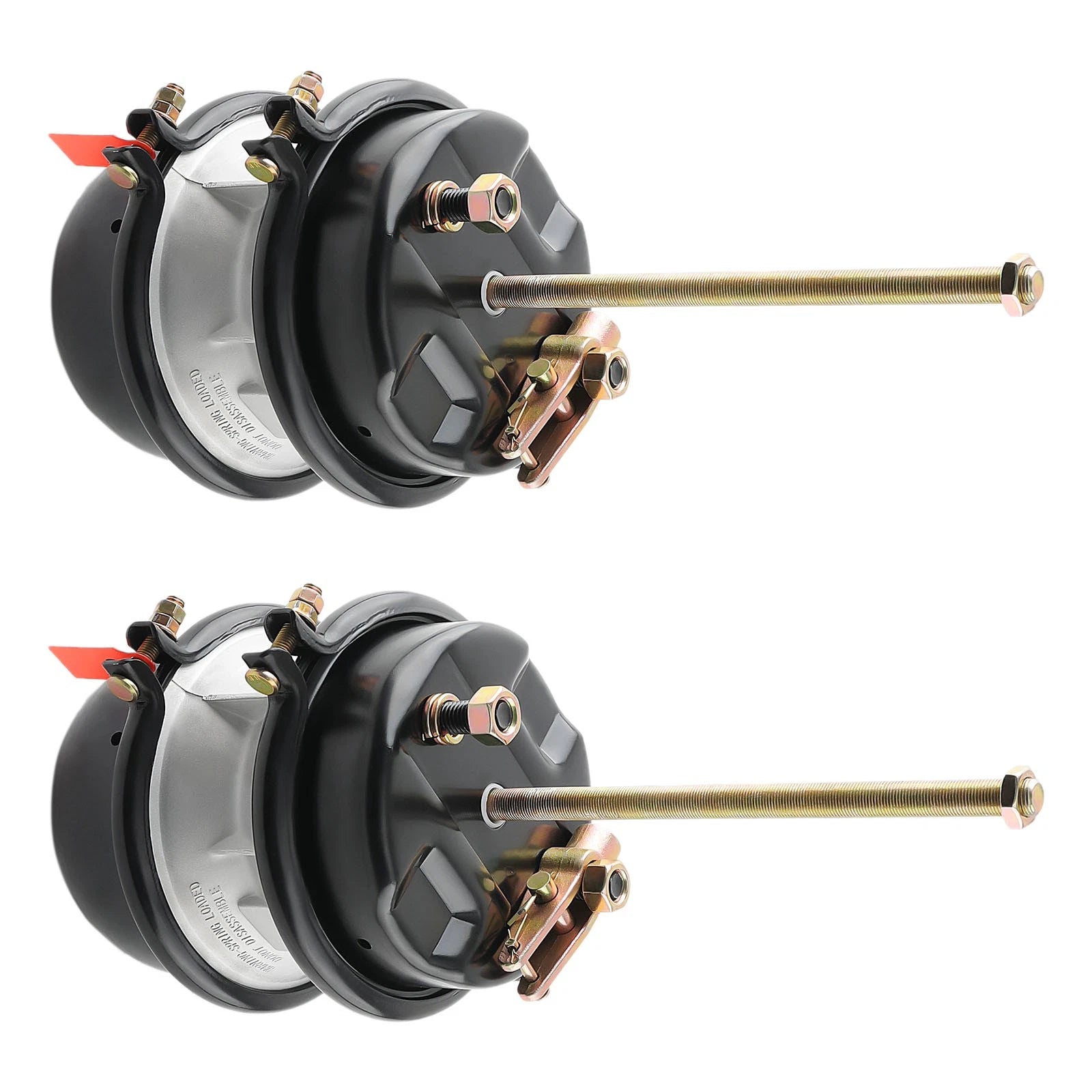 2 x Air Brake Chamber 2.5"/64mm Type 3030 Stroke 30x30 30/30 For Haldex Bendix