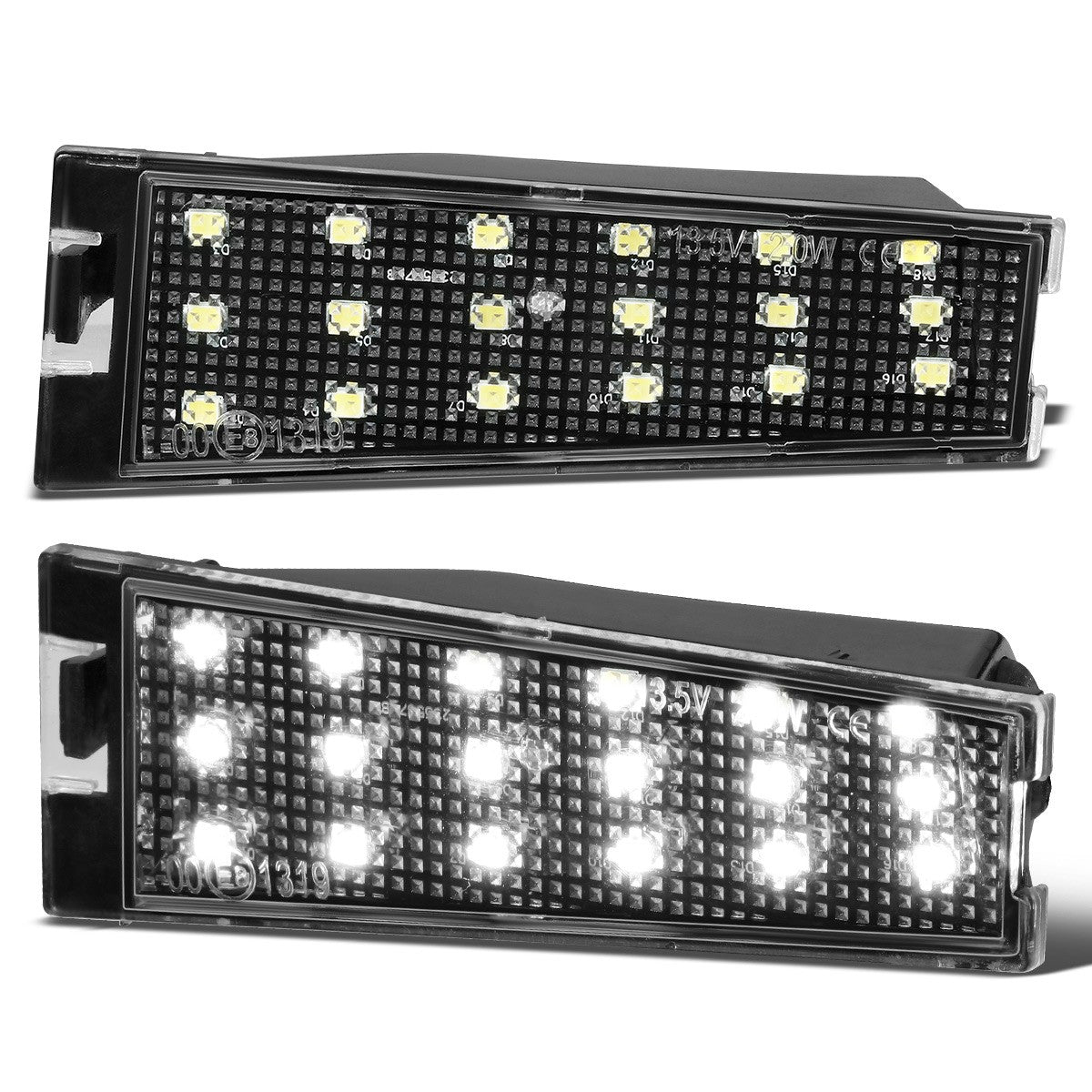 Nuvision Fit 08-10 Cadillac CTS Sedan White SMD LED License Plate