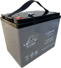 Leoch 6-evf-80 12V Gel Cell Battery For Electric Pallet Jack 80ah/3hr