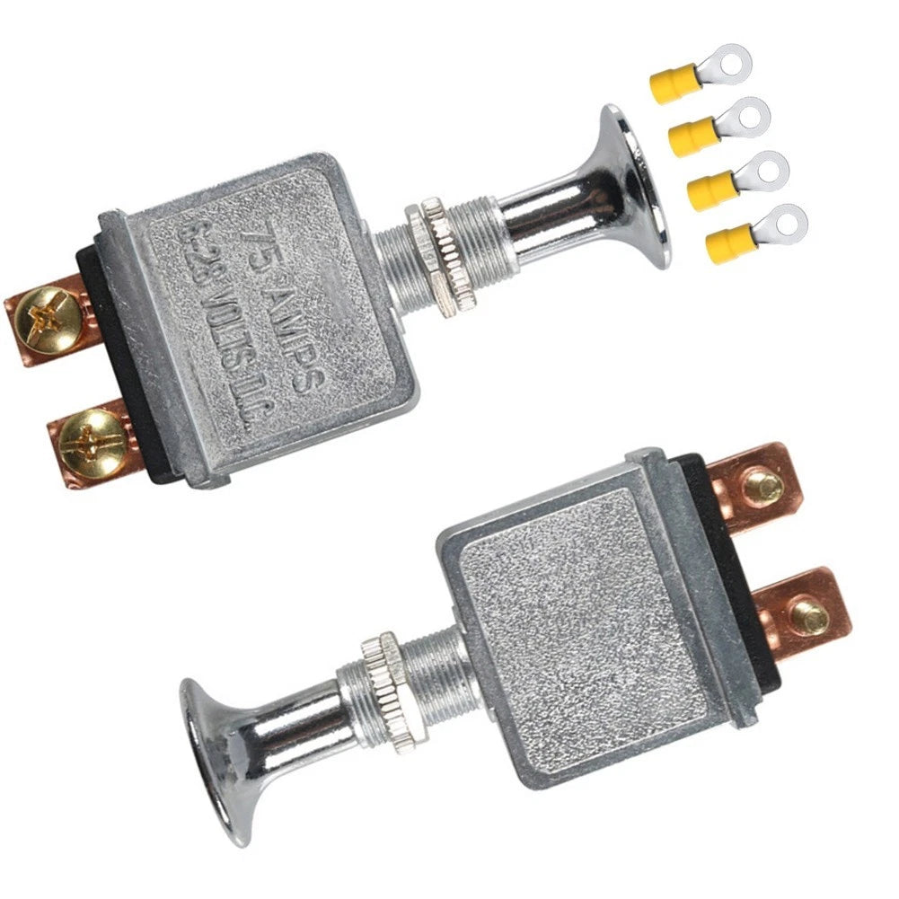 Push For Pull Switch For 2 Pack 75 Amp 628V Dc Spst | Built Supply Co