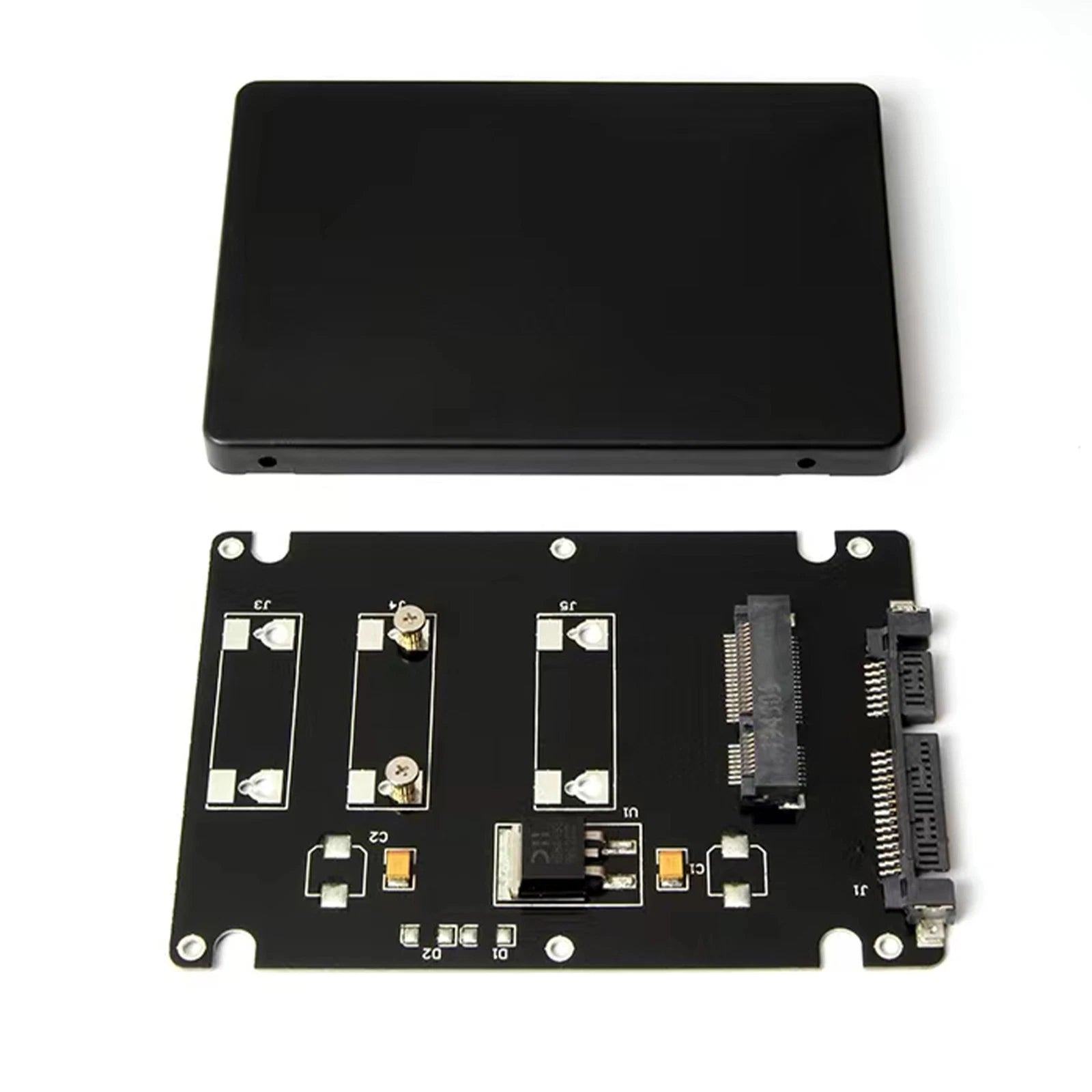 2.5 Inch Sata To Msata Ssd Enclosure Converter Internal / External