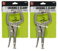 SE 5" Locking C Clamp Vise Pliers