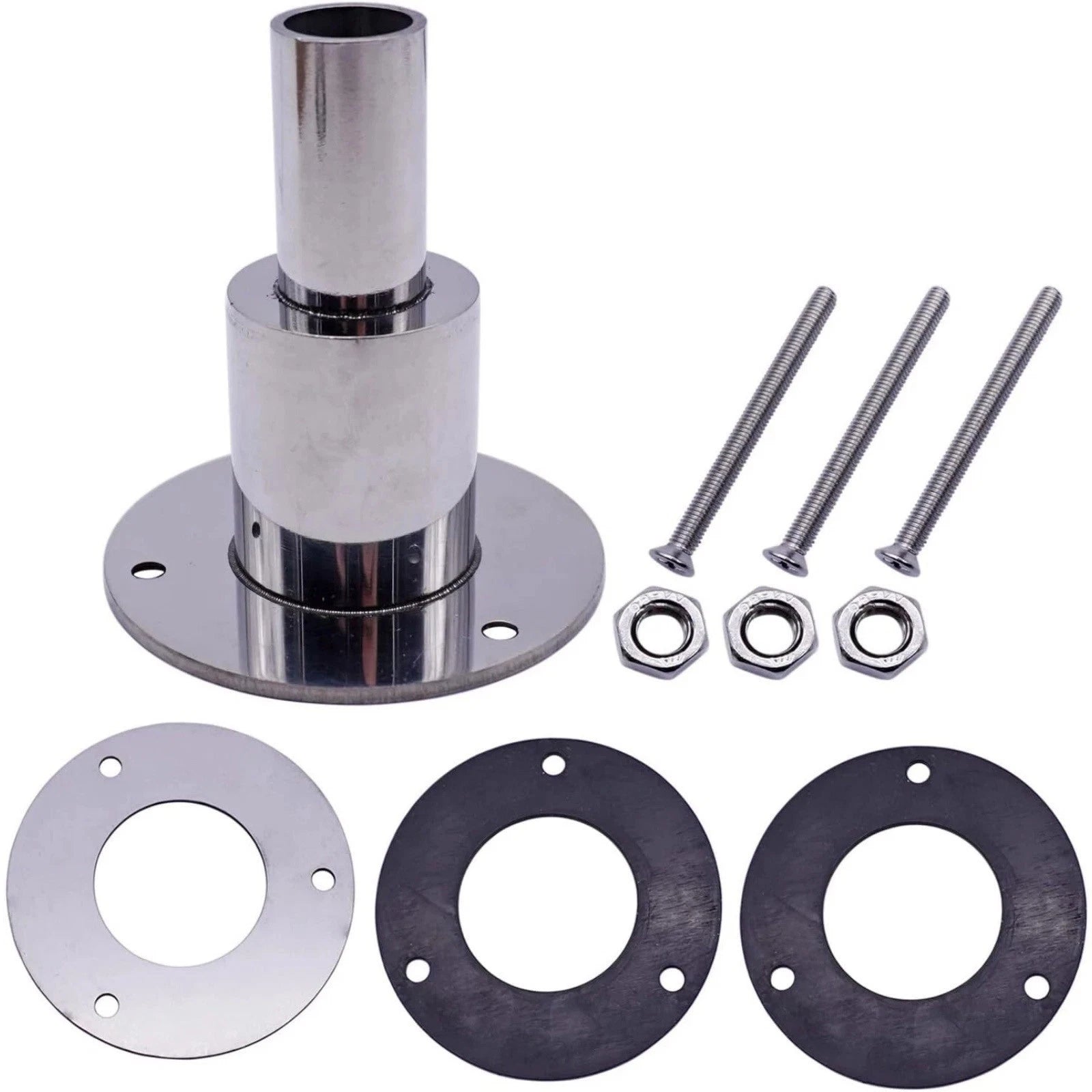 For Webasto 304 Stainless Steel Thru Hull Exhaust Fitting 24mm