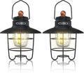 EverBrite 2PCS LED Camping Lantern USB C Rechargeable Lantern with 3