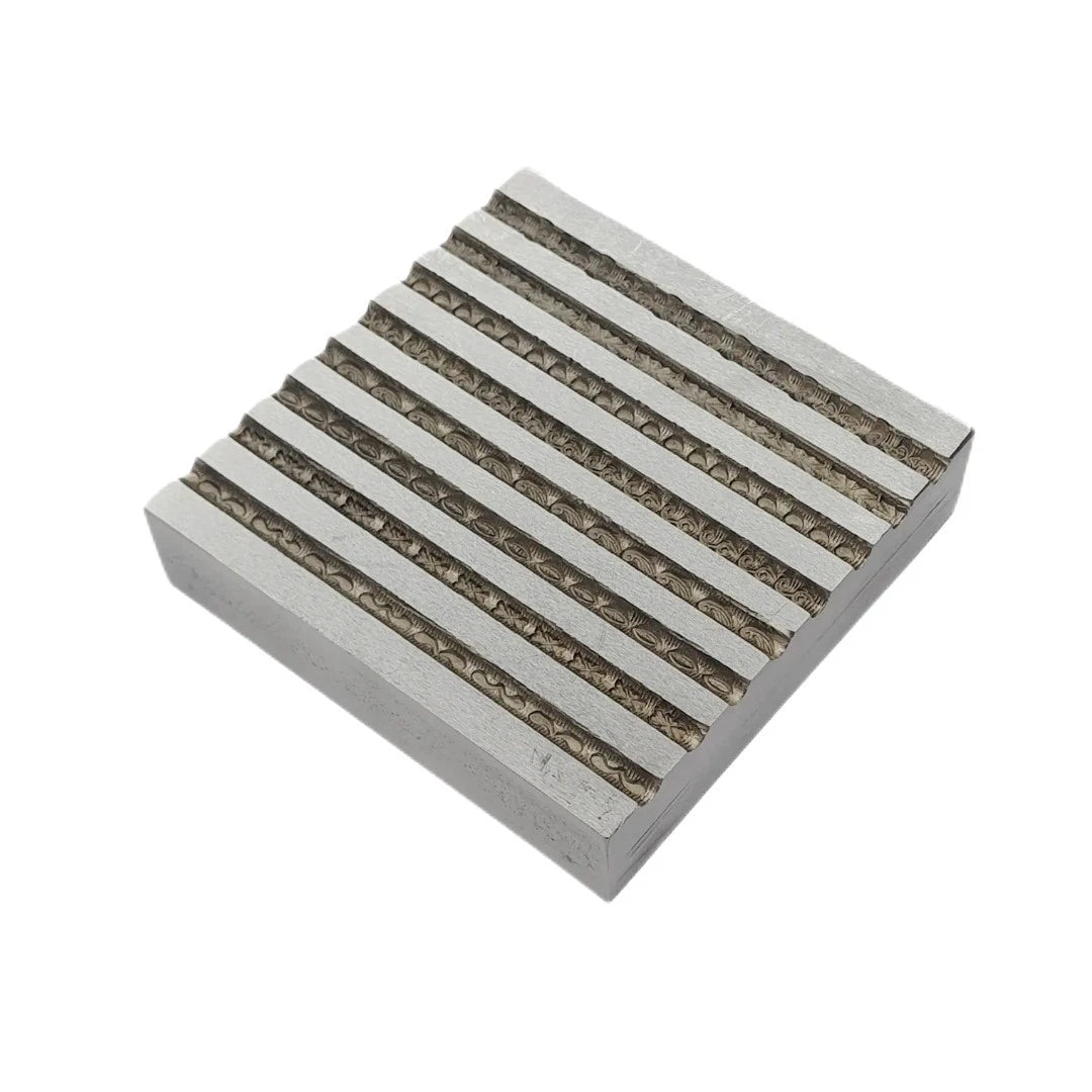 Design #2 Wire Impression Die 8 In 1 Pattern Wire Die | Wire Making