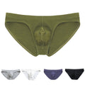 Breathable Men Low Waist Underwear Cotton Blend Stretchable Comfort