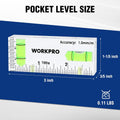 WORKPRO 3 Inch Mini Level Tool by WORKPRO