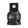 Workpro 1/2" F To 3/4" M Impact Socket Adapter Cr-mo Steel Socket