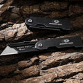Mossy Oak Folding Pocket Utility Knife Stainless Steel Quick Change
