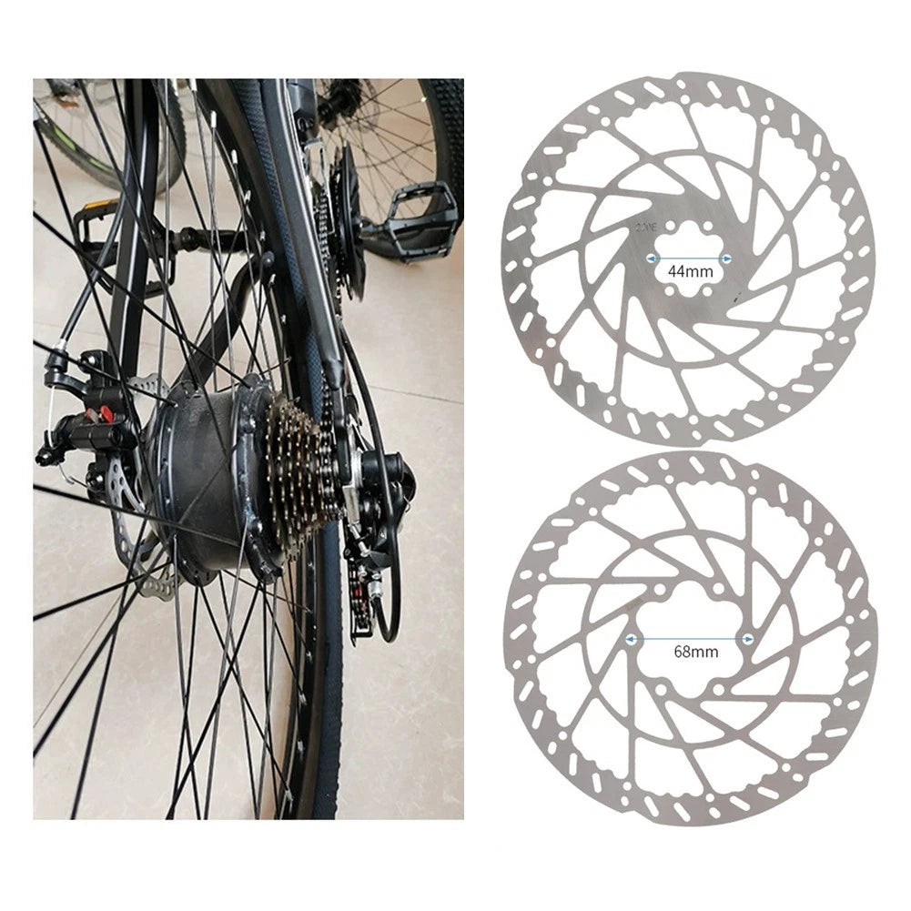 220mm Electric Scooter Disc Brake For Rotor 6 Hole 23mm Thickness Set