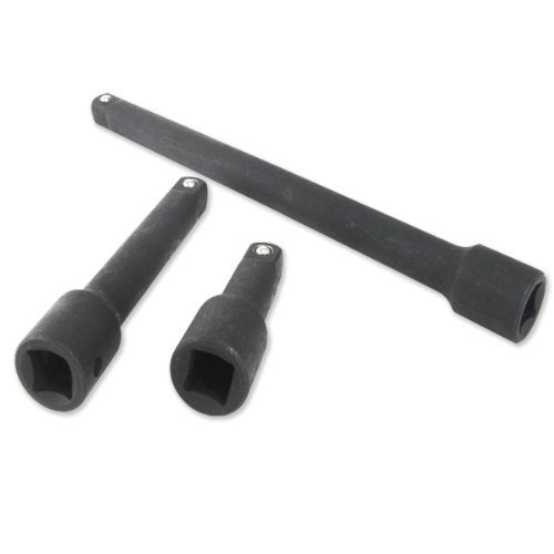 3pc Impact Extension Bar Set - 3/4" Drive