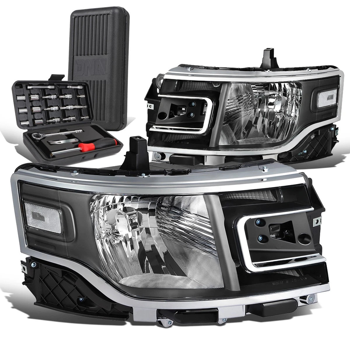 For 2013-2019 Ford Flex Oe Style Black Housing | Built Supply Co