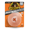 Gorilla Mounting Tape Xl Double Sided Crystal Clear Weatherproof Tape