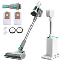 Haushof 250W Cordless Vacuum Cleaner Stick Vacuum For Pet Hardwood