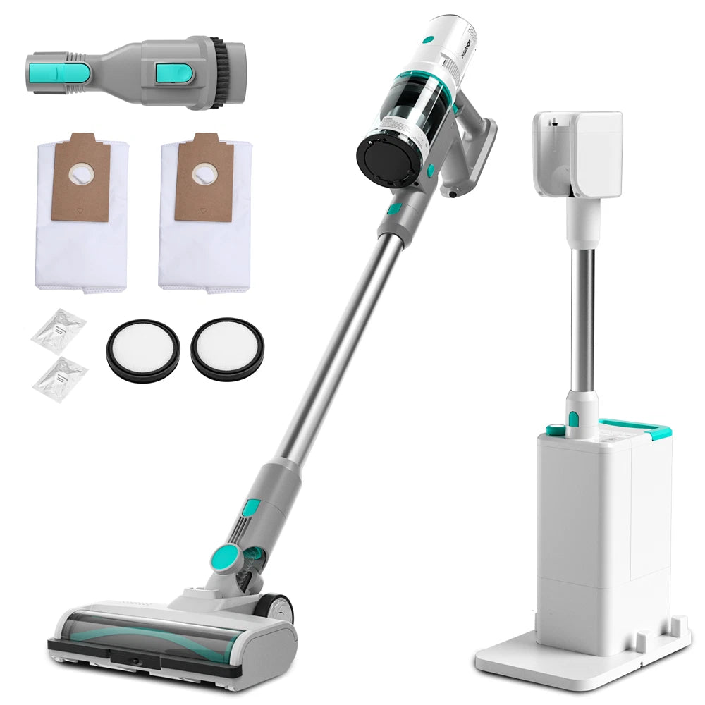 Haushof 250W Cordless Vacuum Cleaner Stick Vacuum For Pet Hardwood