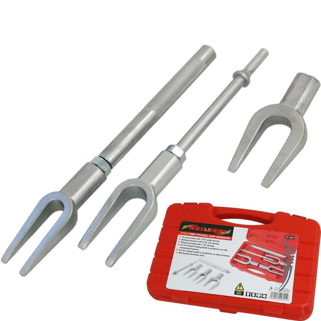 Neilsen Fork Ball Joint Splitter Separator Breaker Remover Tool Set