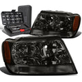 For 1999-2004 Grand Cherokee Pair Smoked/amber | Built Supply Co