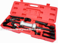 13pc Auto Body Repair Tool Kit Dent Puller w/ 10lbs Slide Hammer Heavy Duty