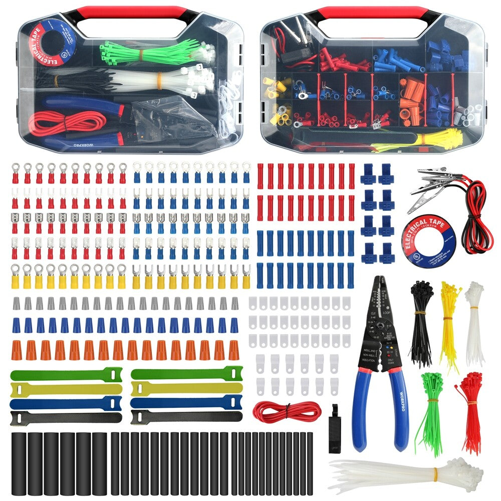 WORKPRO Crimp Terminal Wire Connector Set by WORKPRO