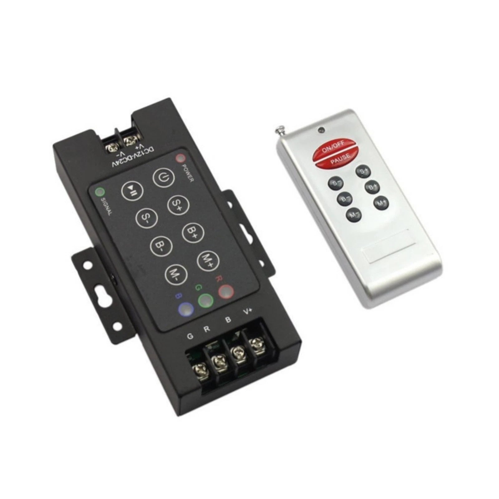8 Keys Rf Wireless Remote Controller For Rgb 5050/3528 Smd Led Lights