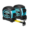 DURATECH 2PC Magnetic Tape Measure 12FT Fractions 1/8 Retractable Measuring Tape