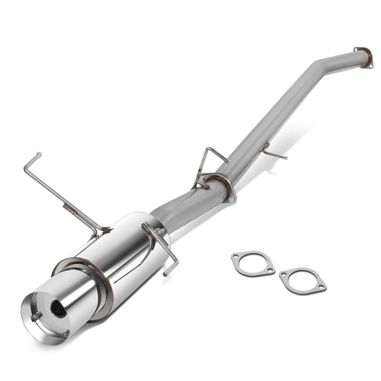 Fit 95-98 240sx S14 Ka 4.5" Muffler Tip Stainless | Built Supply Co