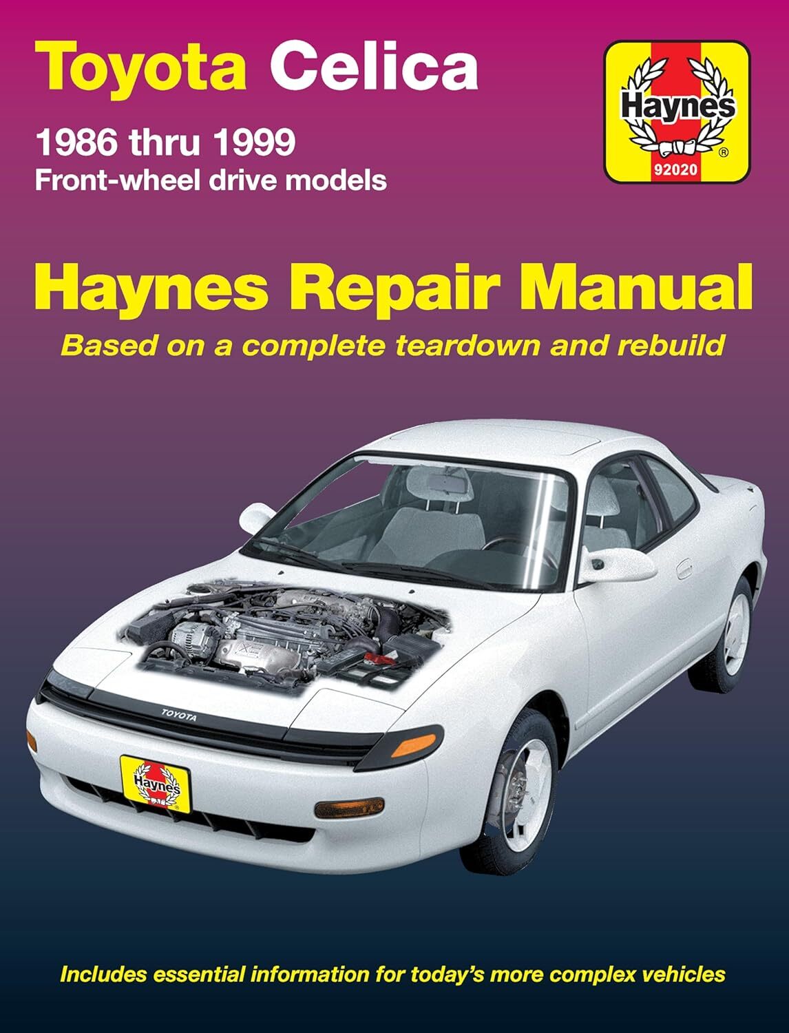 Haynes Repair Manual for Toyota Celica by Haynes