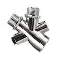 Three Way Abs T Splitter Valve For Wall Mounted Hand Shower Or Shower