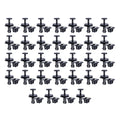 Air Dam Clips & Bases Set For Chevy Silverado 1500 2003-13 Gmc Sierra