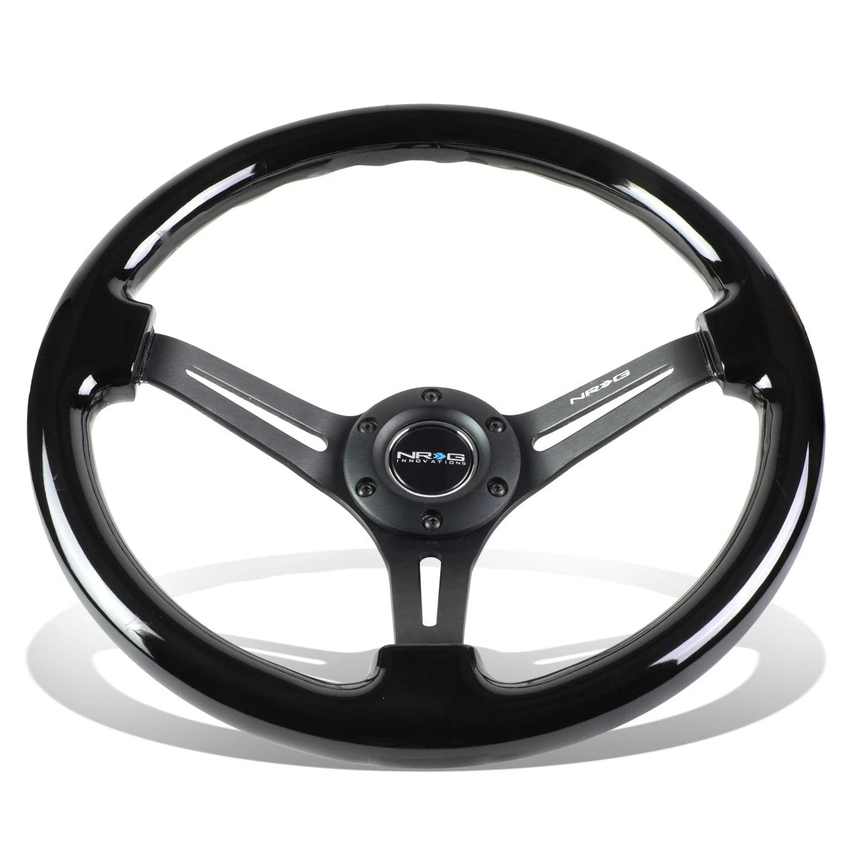 Nrg Reinforced Steering Wheel 35cm 3"deep Dish | Built Supply Co