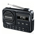 Bluetooth Speaker Portable Fm Radio Mp3 Player Usb Tf Card Digital