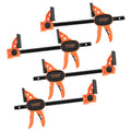 Jorgensen 4PC 6" Spreader/bar Clamps Light Duty E-Z Hold