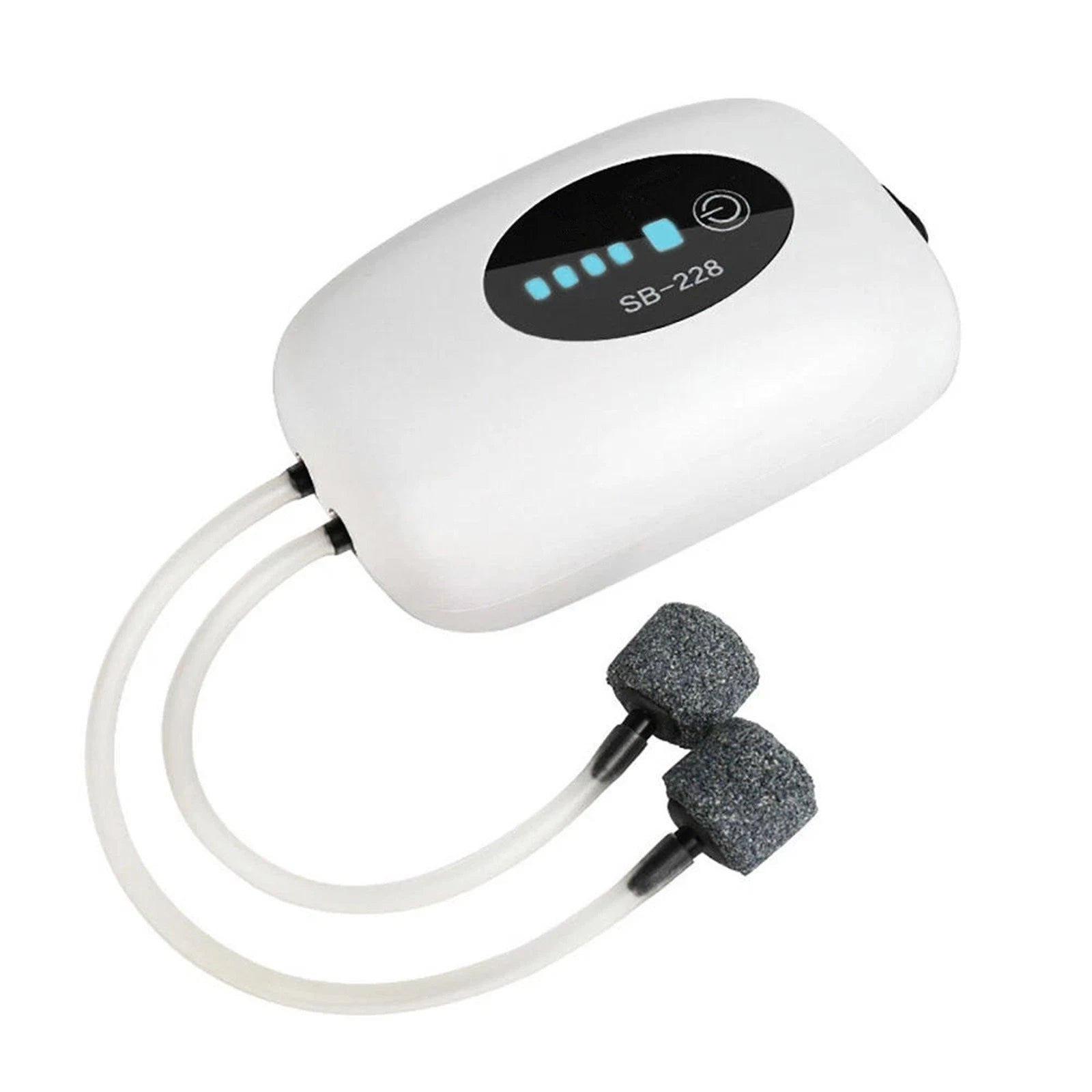 Usb Rechargeable Oxygen Pump 4800mah 28kpa Air Aerator For Fish Tank