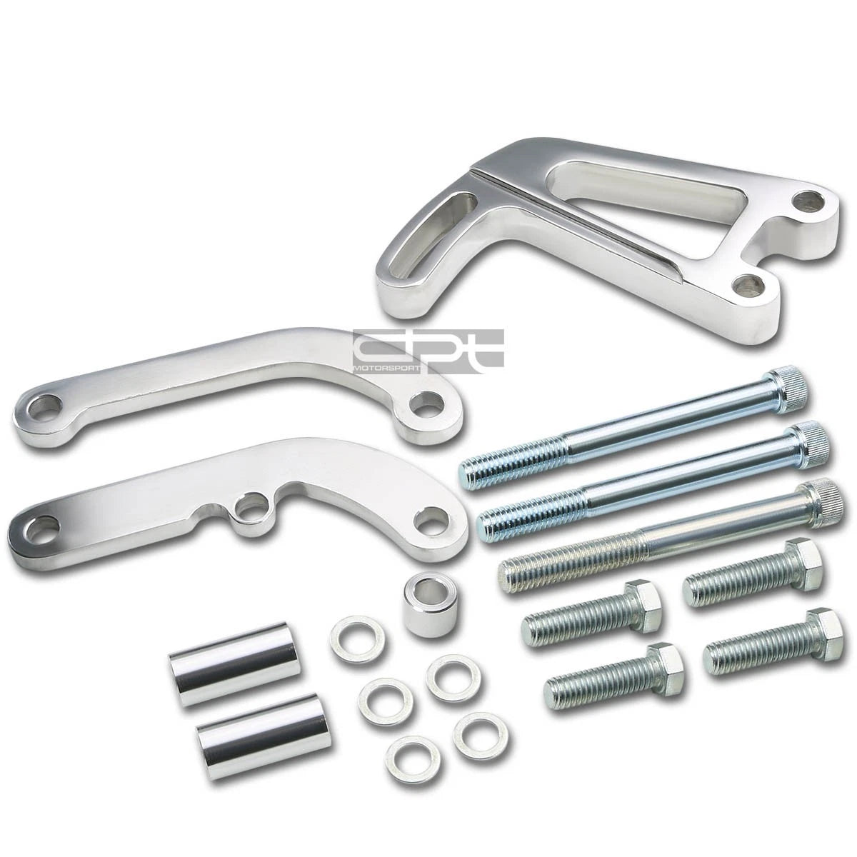 Fit Lwp 55-00 Chevy Small Block 4.3-6.6 Polished Aluminum Power