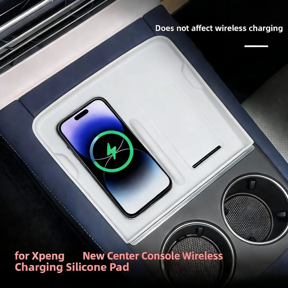 Compact Size Silicone Mat For Xpeng For G6 2023 2024 23.5 19 2.5cm