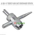 Lot 2 Air Tire 4 In 1valve Stem Tap Tool Threader Repair 4 Auto Car