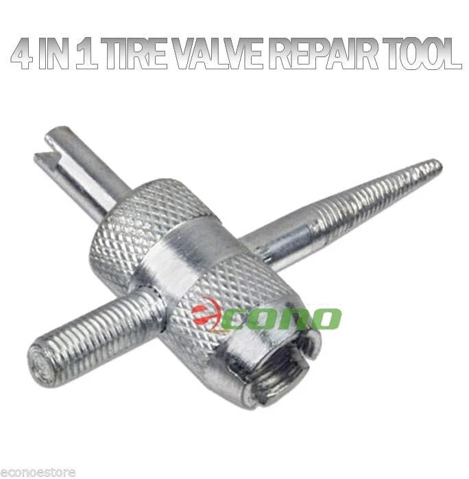 Lot 2 Air Tire 4 In 1valve Stem Tap Tool Threader Repair 4 Auto Car