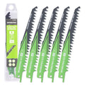 Workpro 6" Wood Pruning Reciprocating Saw Blade Set 5 Tpi Pruning Saw