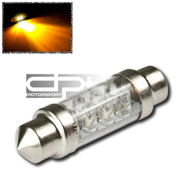 3mm/8 Round 36mm-39mm 12V Bright Amber Led Interior | Built Supply Co