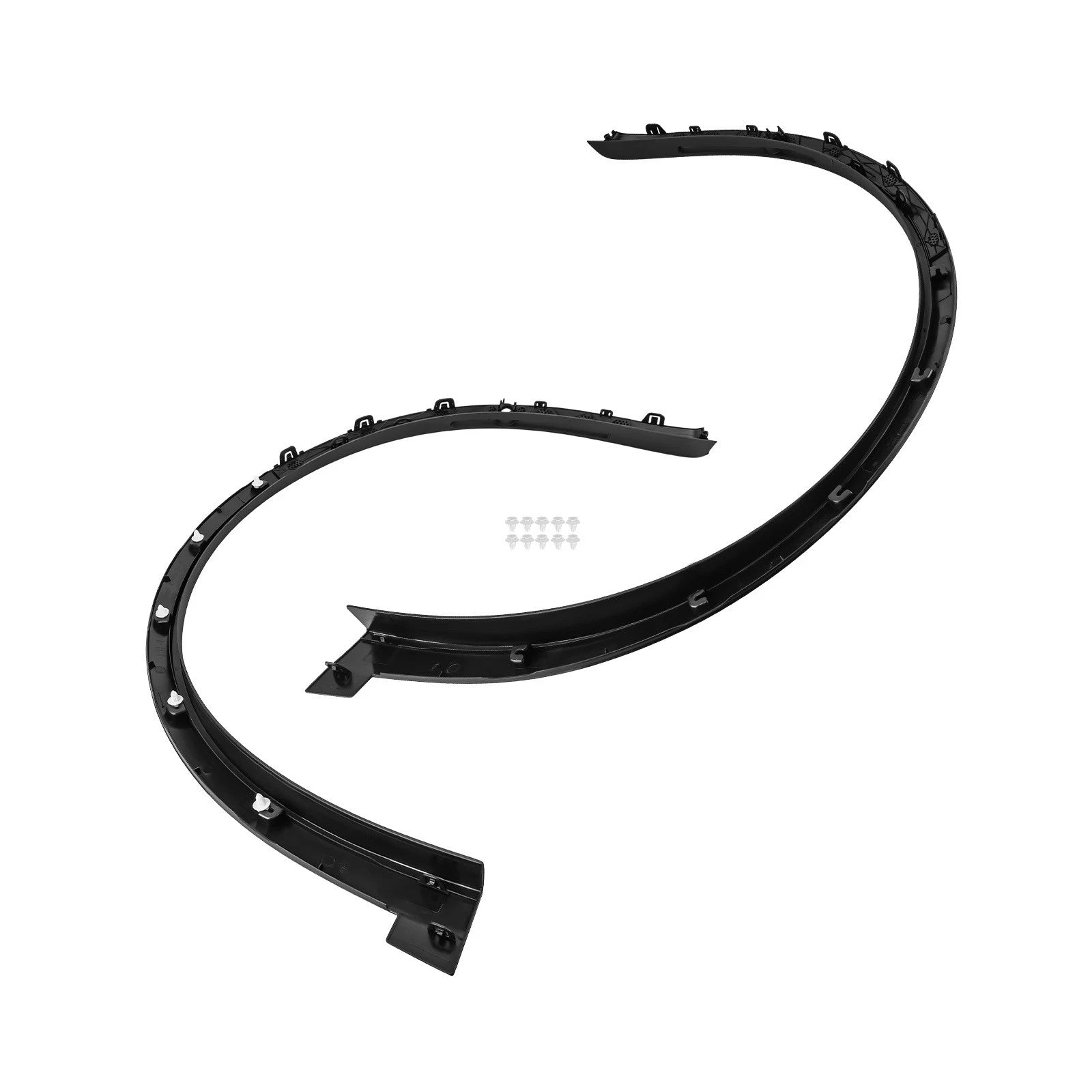 2x Front Fender Wheel Flare Molding Trim For 2016-2021 Tesla Model X new